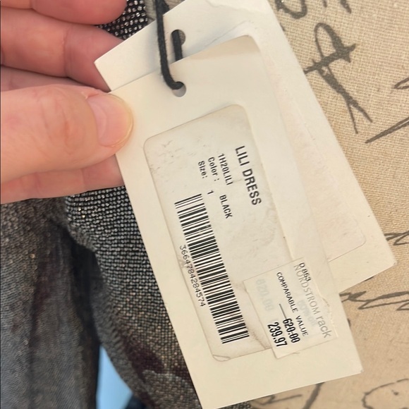 NWT Ba&Sh | Woman’s Elegant Floral Metallic Grey Maxi Dress Size 1 Small - Picture 15 of 16